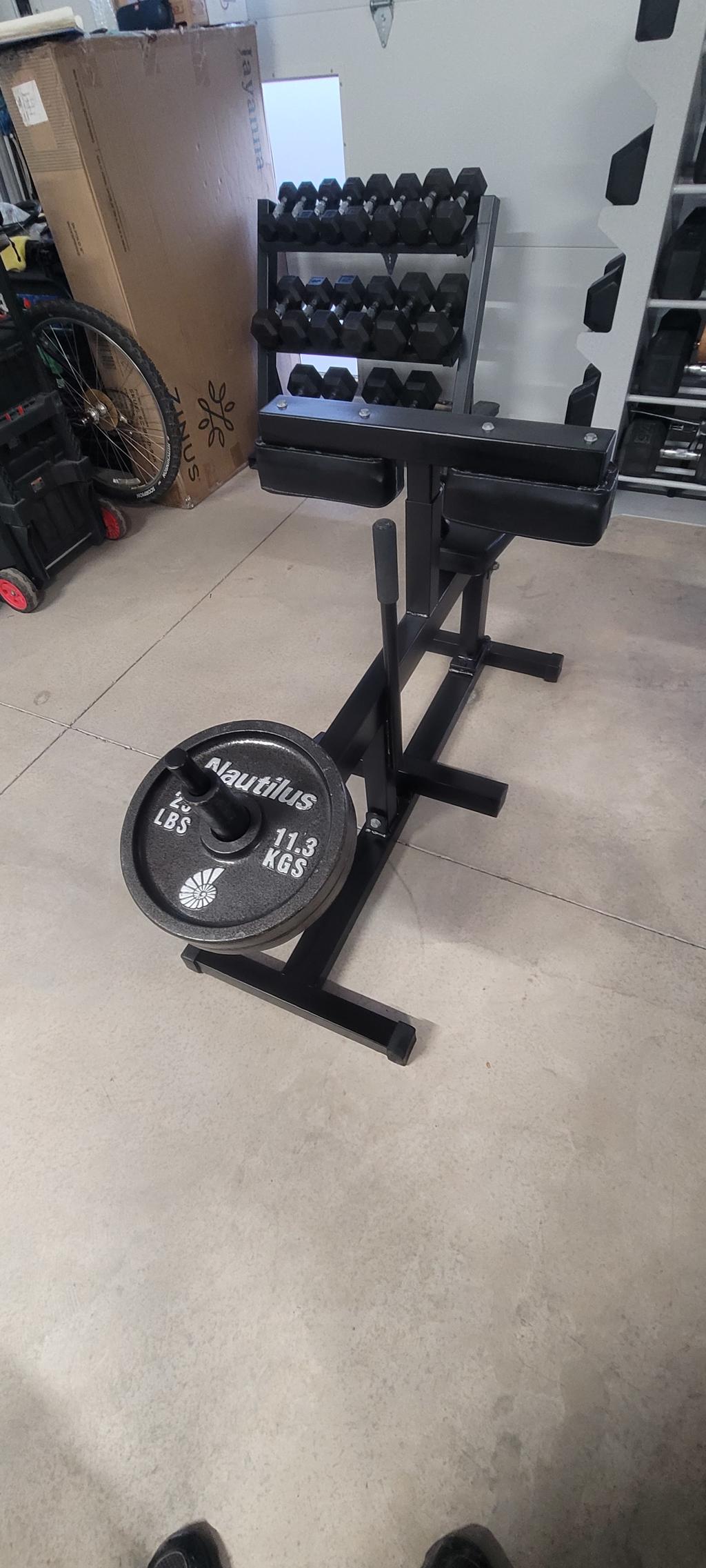 Seated Calf Raise Machine