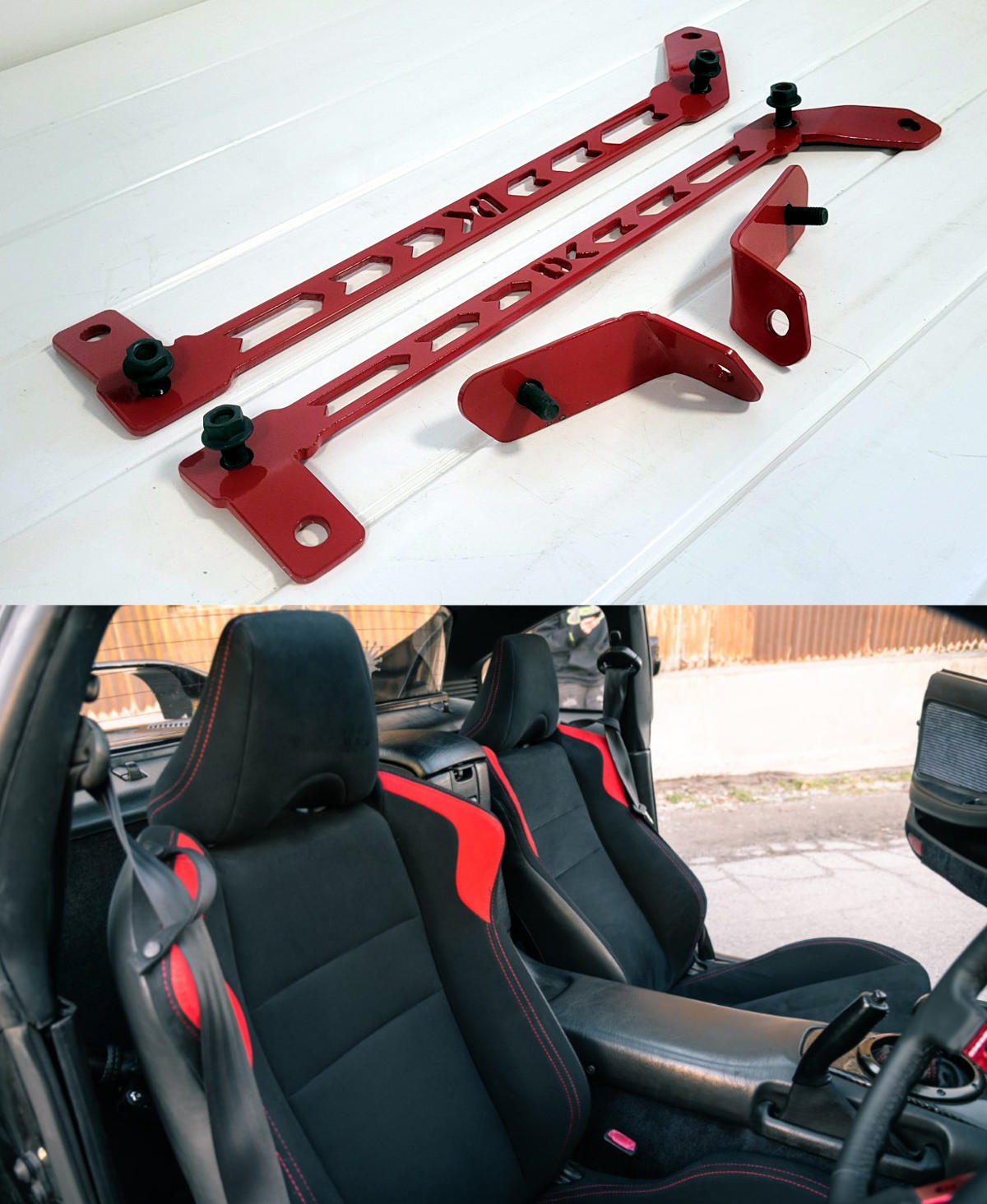 Spyder Brackets (red)